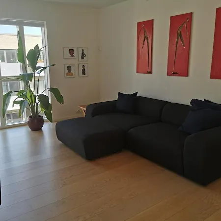 Modern 4-room Apartment, 2 Bedrooms And A Balcony København